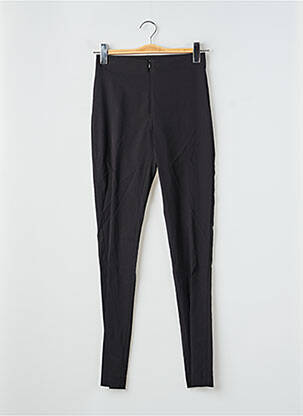 Pantalon slim talie elastică mărime normală negru LAUREN VIDAL femeie