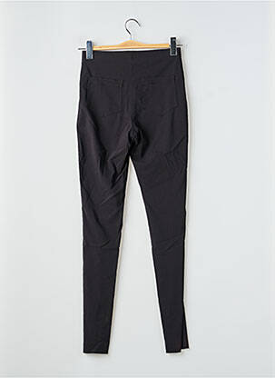 Pantalon slim talie elastică mărime normală negru LAUREN VIDAL femeie