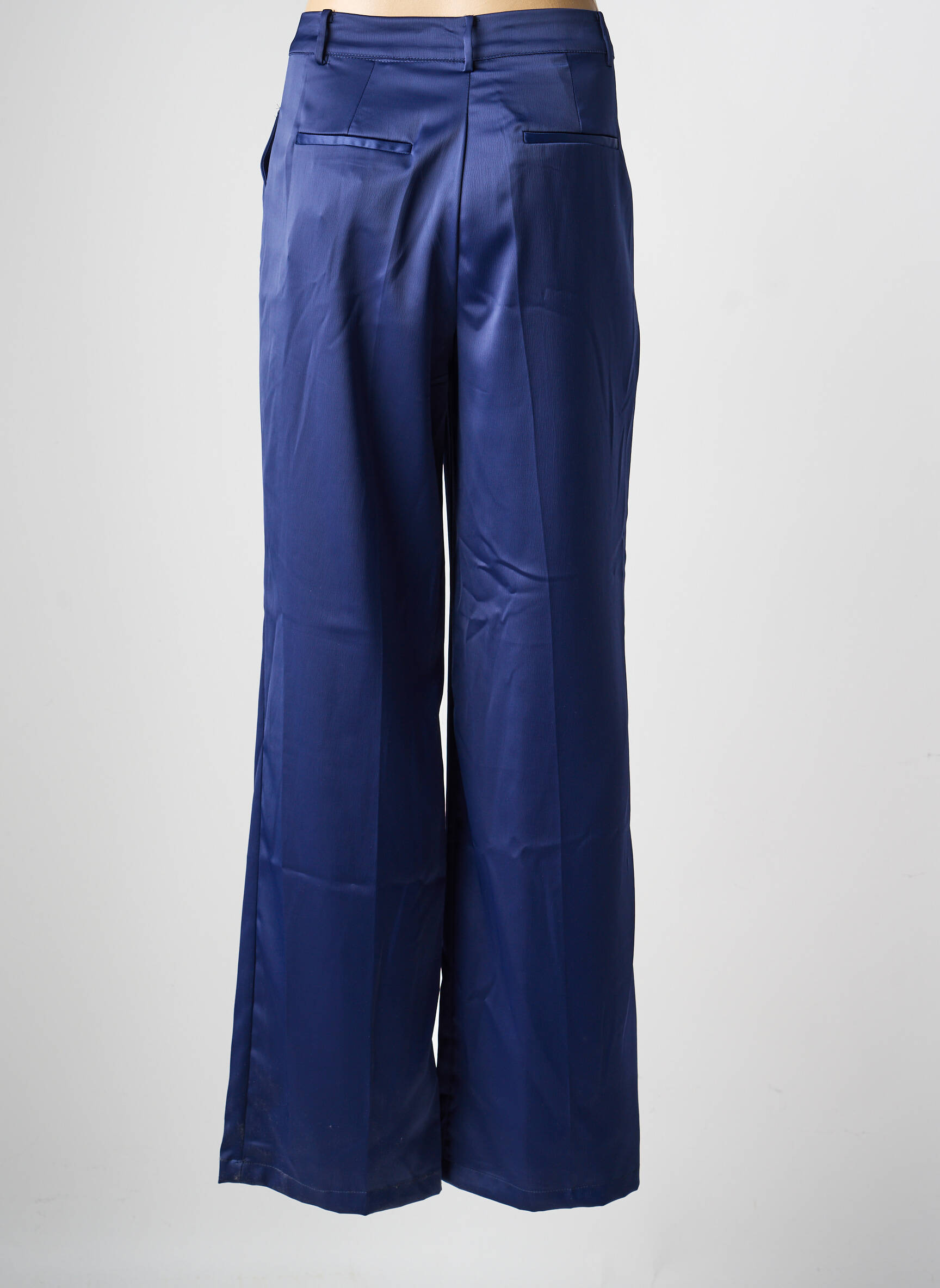 Pantalon drept elasticitate mărime normală albastru LOLA CASADEMUNT femeie