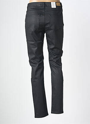 Pantalon slim țesătură acoperită mărime normală negru KANOPE femeie