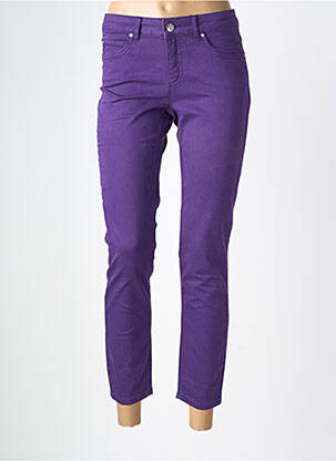 Blugi cu croială slim elasticitate mărime normală violet OUI femeie