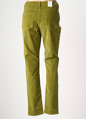Pantalon slim elasticitate mărime normală verde KANOPE femeie