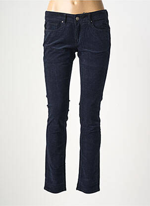 Pantalon slim conic mărime normală albastru CIMARRON femeie