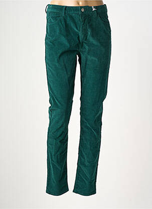 Pantalon slim elasticitate mărime normală verde KANOPE femeie