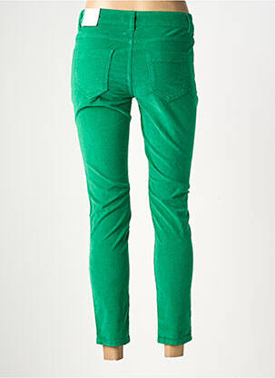 Pantalon slim elasticitate mărime normală verde OUI femeie