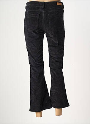 Pantalon evazat elasticitate mărime normală negru HAPPY femeie