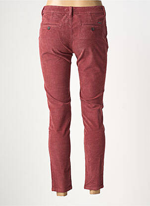 Pantalon chino elasticitate talie joasă roșu CIMARRON femeie