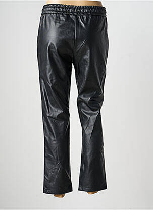 Pantalon drept talie elastică mărime normală negru KANOPE femeie