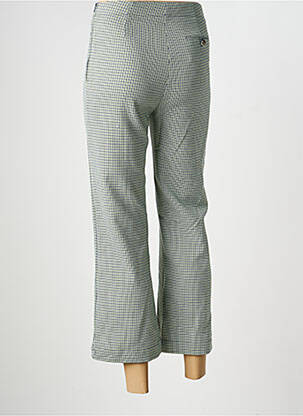 Pantalon 7/8 talie înaltă talie înaltă verde INDI & COLD femeie