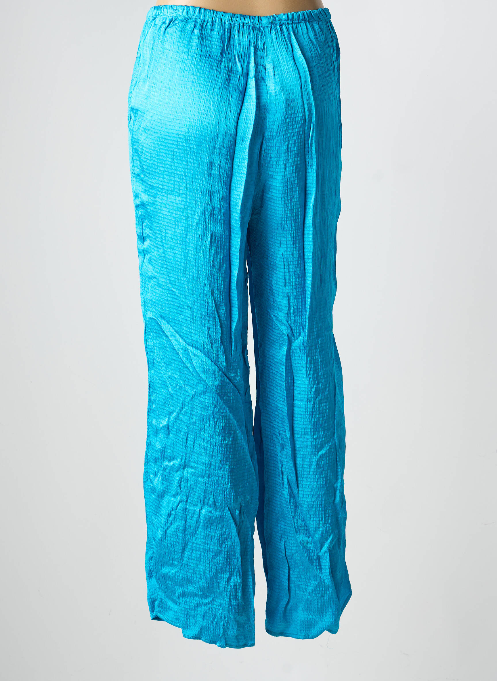 Pantalon drept elasticitate mărime normală albastru AMERICAN VINTAGE femeie