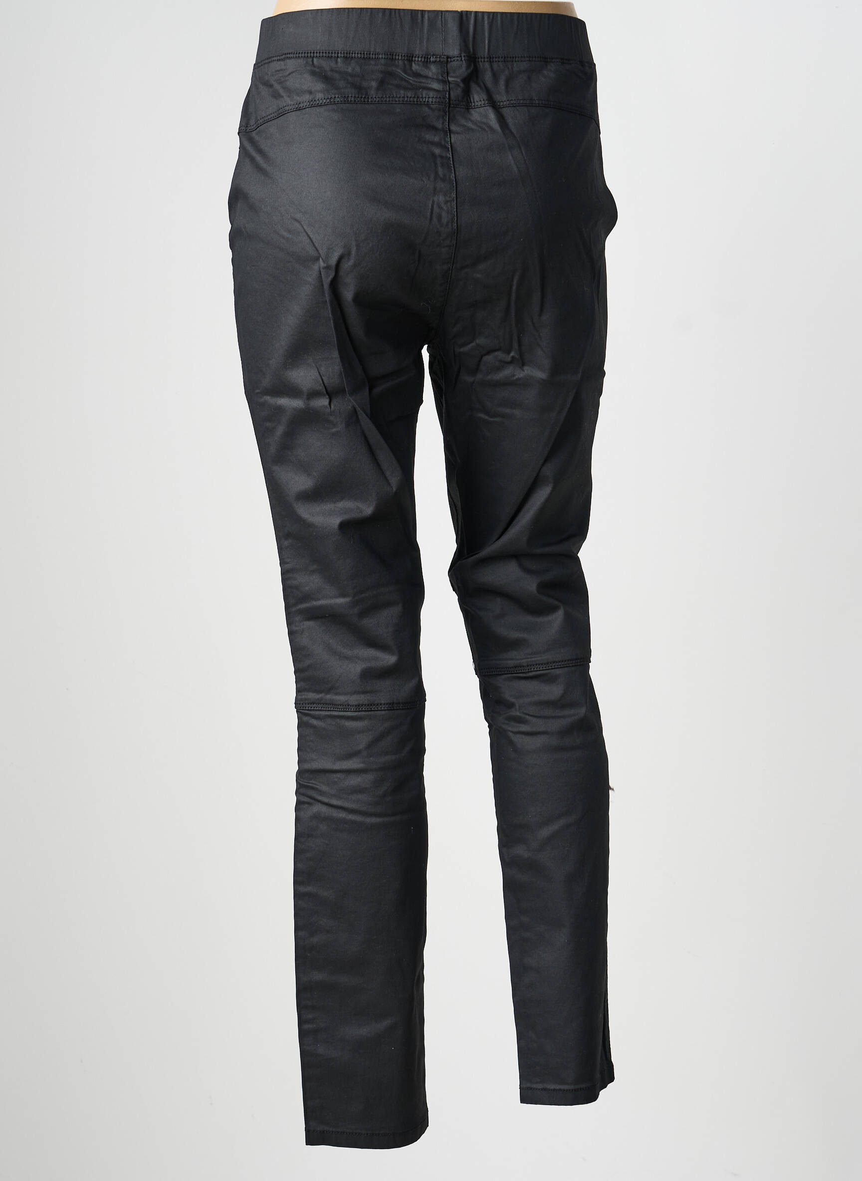 Jegging țesătură acoperită mărime normală negru STREET ONE femeie