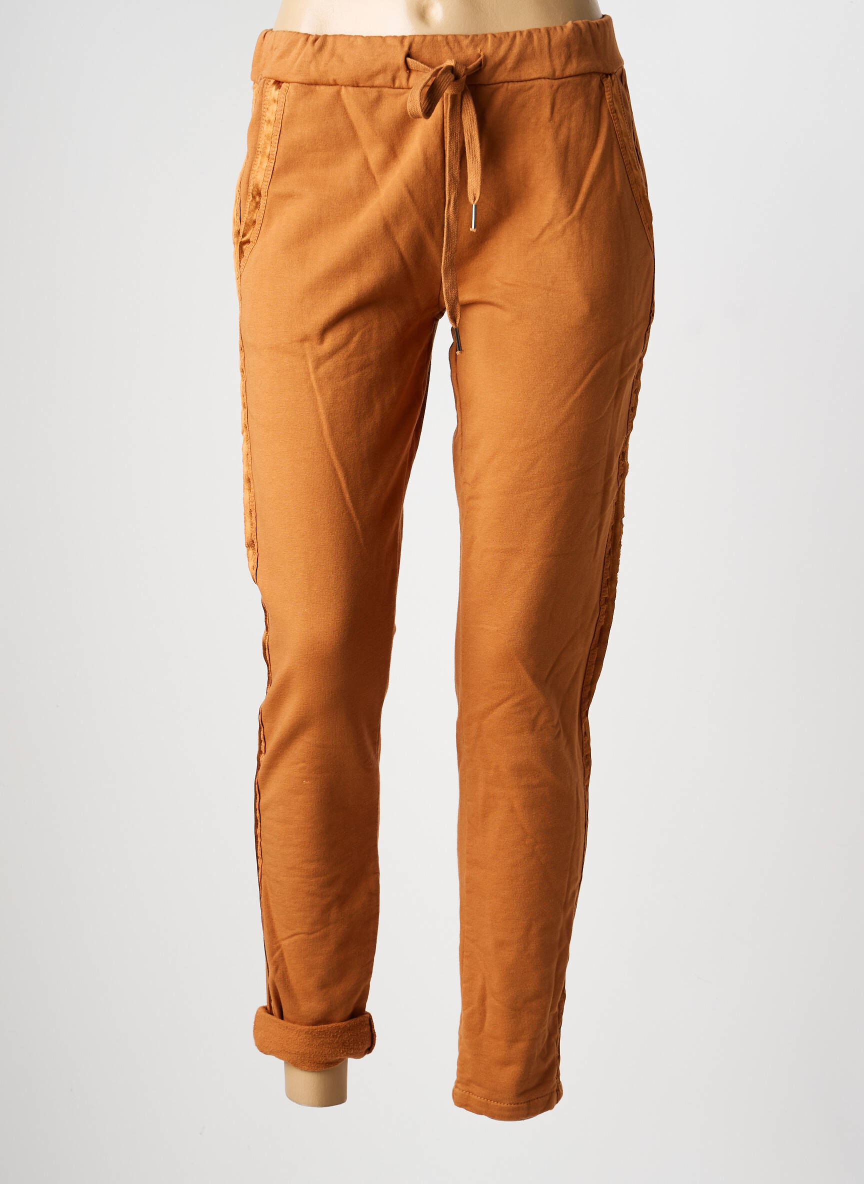 Trening subțire mărime normală maro STUDIO PARISIEN femeie