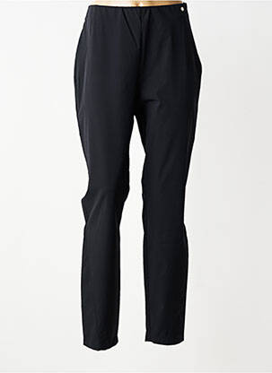 Pantalon slim talie elastică mărime normală negru DIANA GALLESI femeie