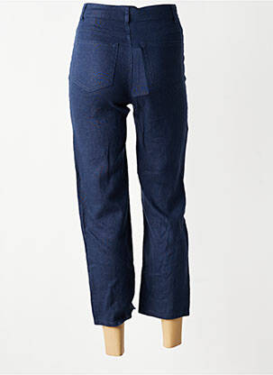Pantalon 7/8 talie înaltă talie înaltă albastru VAN-DOS femeie