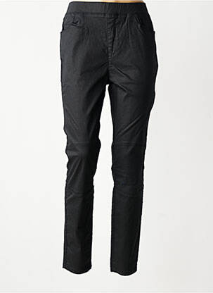 Pantalon slim talie elastică mărime normală negru STREET ONE femeie