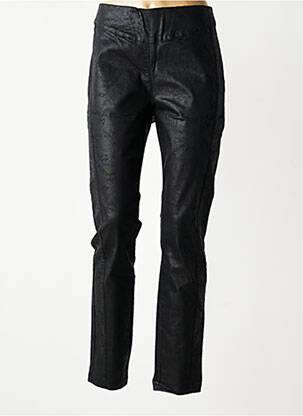 Pantalon slim talie elastică mărime normală negru STREET ONE femeie