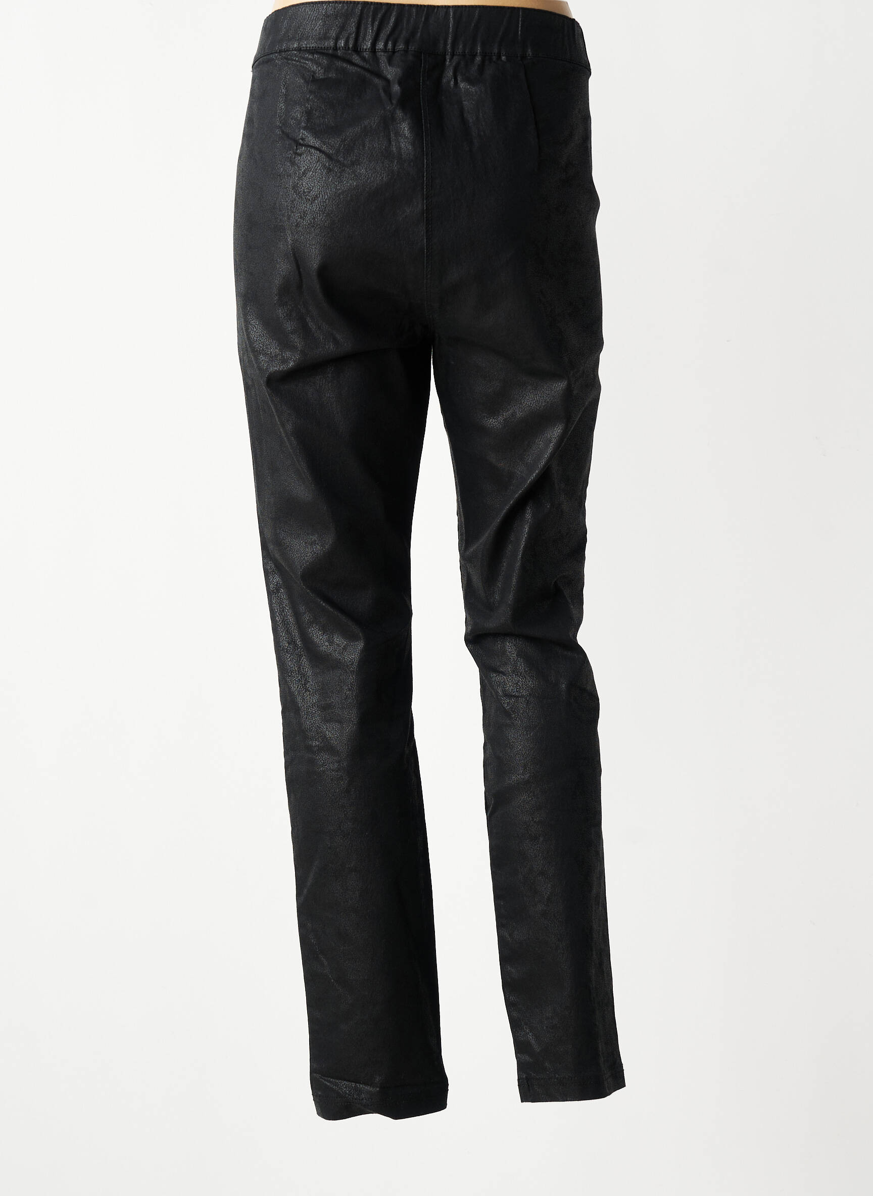 Pantalon slim talie elastică mărime normală negru STREET ONE femeie
