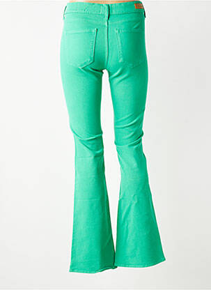 Blugi bootcut mărime normală mărime normală verde HAPPY femeie