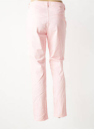 Pantalon chino elasticitate mărime normală roz HAPPY femeie