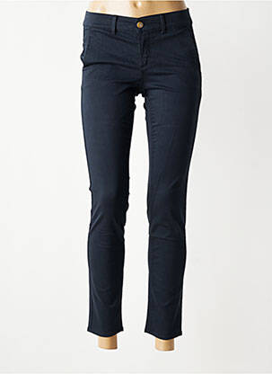 Pantalon chino elasticitate mărime normală albastru HAPPY femeie