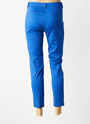 Pantalon chino elasticitate mărime normală albastru FREEMAN T.PORTER femeie