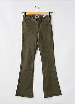 Blugi bootcut talie înaltă talie înaltă verde HAPPY femeie