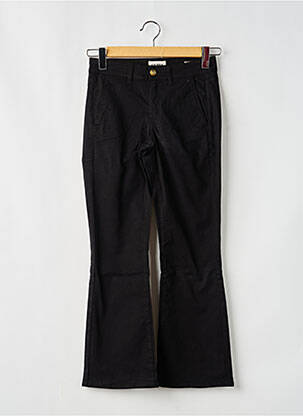 Pantalon evazat mărime normală mărime normală negru HAPPY femeie