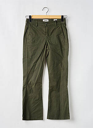 Pantalon evazat mărime normală mărime normală verde HAPPY femeie