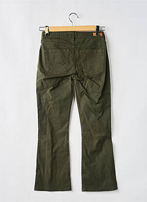 Pantalon evazat mărime normală mărime normală verde HAPPY femeie