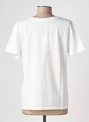 Tricou elasticitate mâneci scurte alb ALTAMIRA femeie
