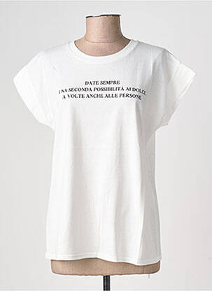 Tricou imprimeu fantezie mâneci scurte negru CIVICO 1 femeie