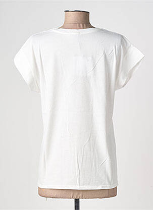 Tricou imprimeu fantezie mâneci scurte alb CIVICO 1 femeie