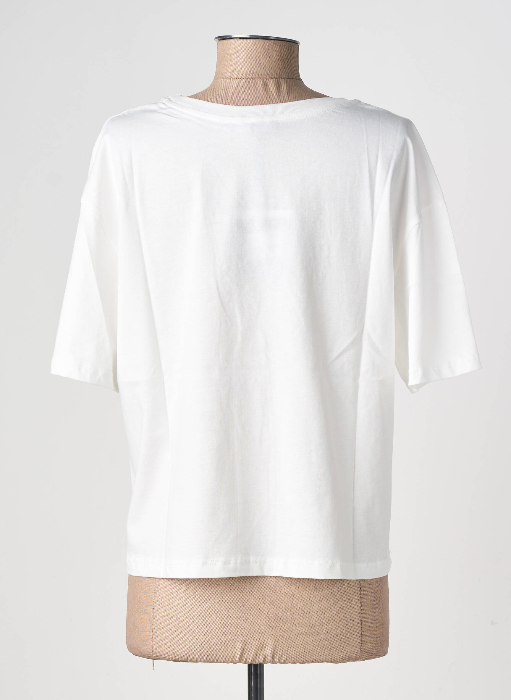 Tricou mâneci lungi mâneci lungi alb LUMINA femeie