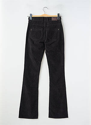 Pantalon evazat elasticitate talie înaltă negru FREEMAN T.PORTER femeie