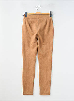 Pantalon slim talie elastică mărime normală bej STREET ONE femeie