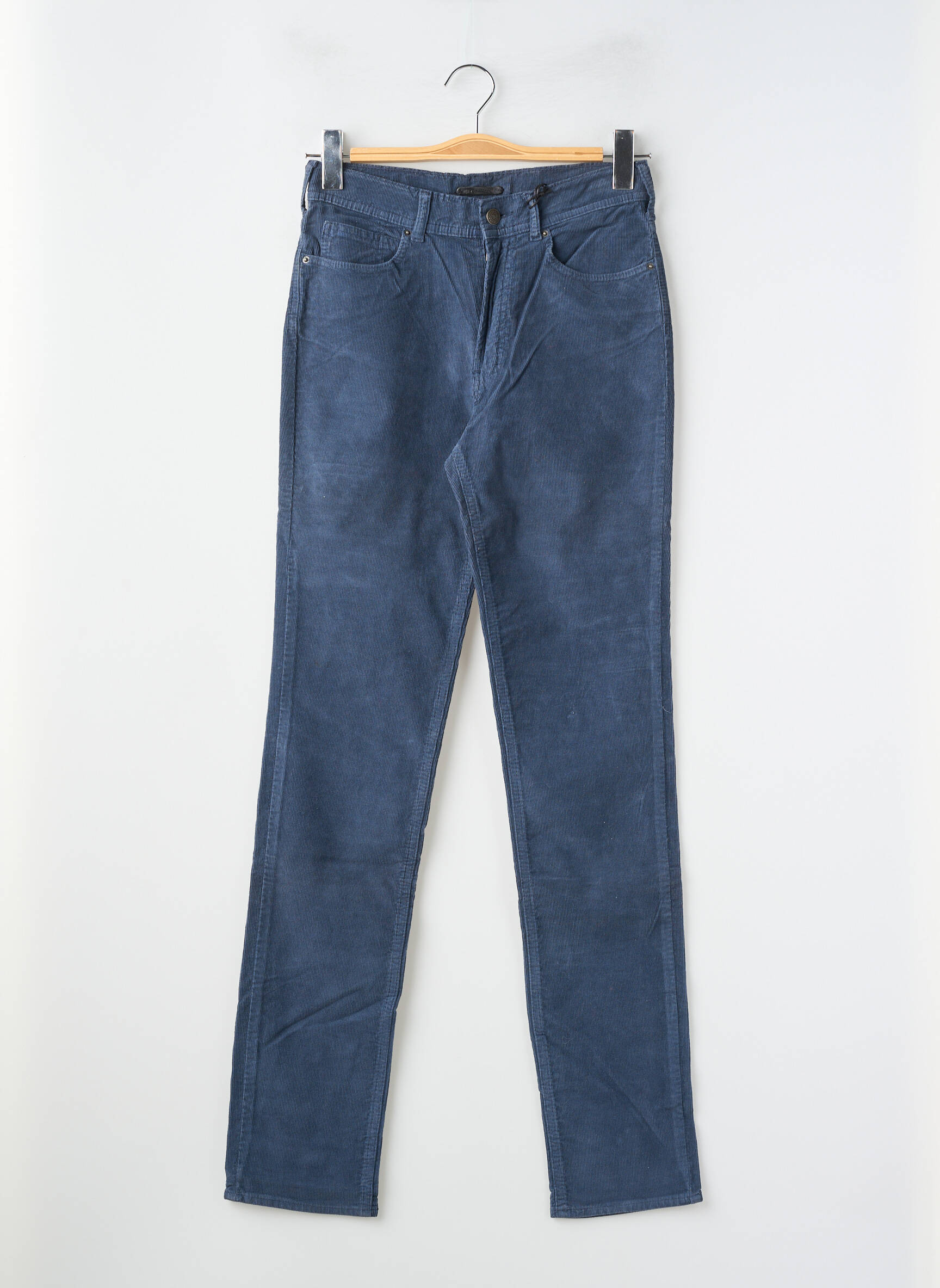 Pantalon slim elasticitate mărime normală albastru CIMARRON femeie