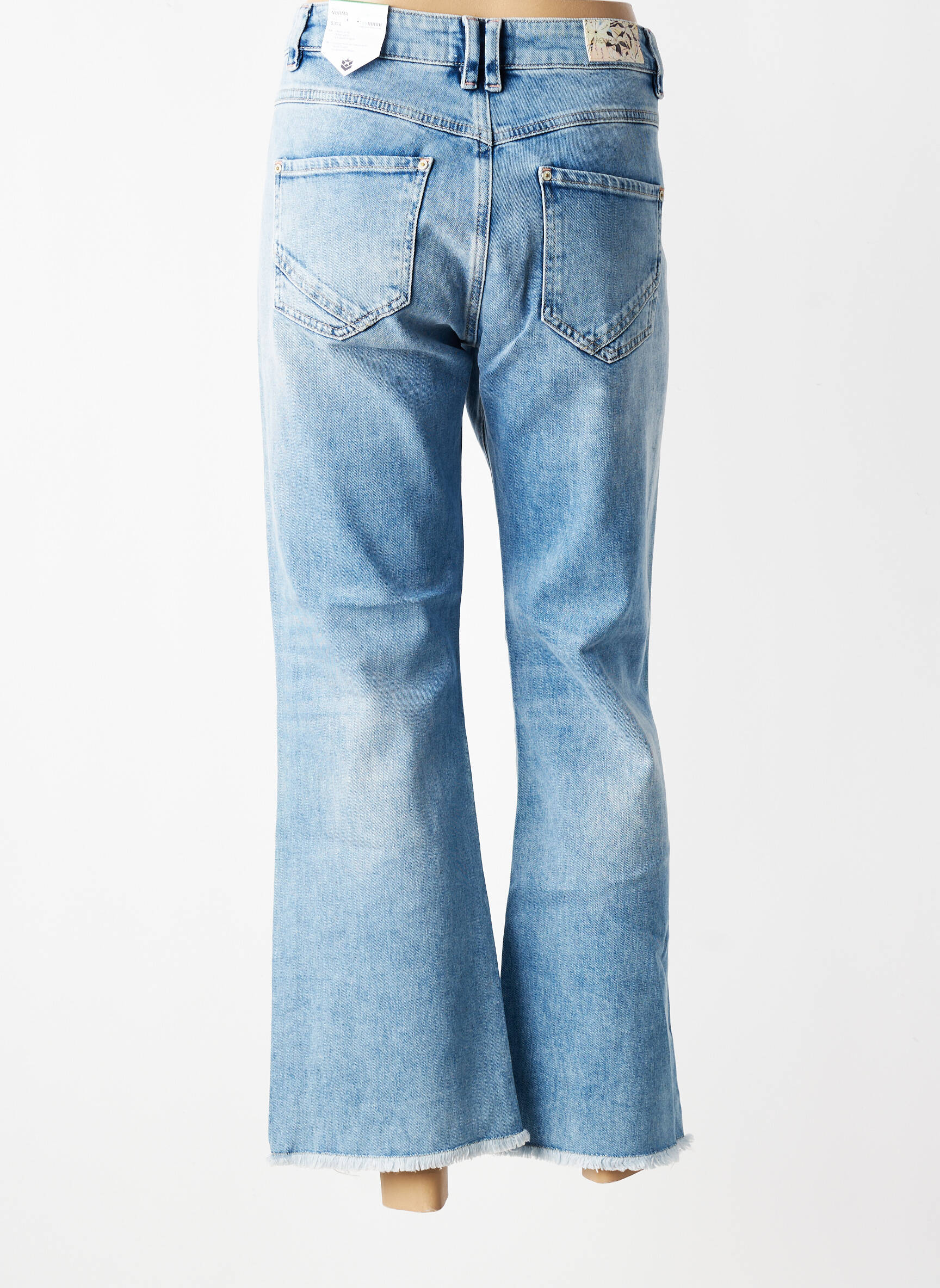 Blugi bootcut talie înaltă talie înaltă albastru FREEMAN T.PORTER femeie