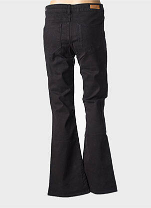 Pantalon evazat elasticitate mărime normală negru HAPPY femeie