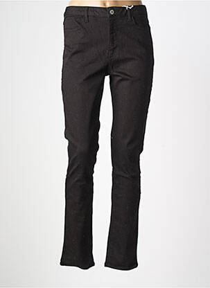 Pantalon slim elasticitate mărime normală negru KANOPE femeie