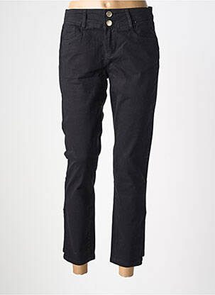 Pantalon 7/8 elasticitate mărime normală negru LOLA ESPELETA femeie