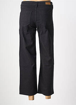 Pantalon chino închidere cu fermoar sub clapetă cu nasturi mărime normală negru HAPPY femeie