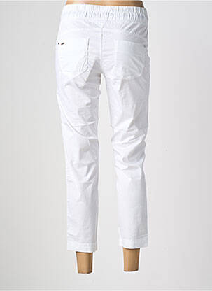 Pantalon 7/8 elasticitate mărime normală alb STREET ONE femeie