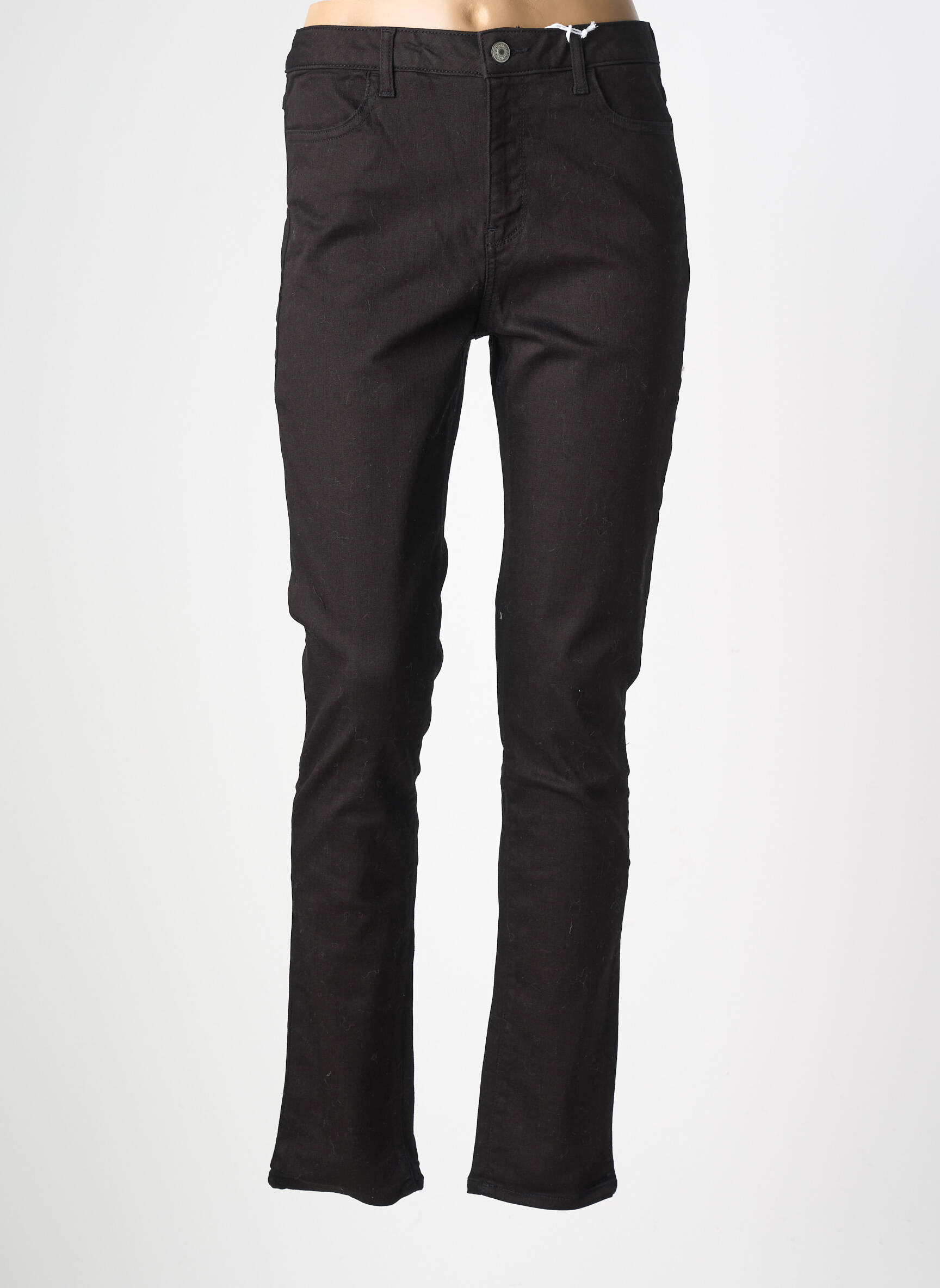 Pantalon slim elasticitate mărime normală negru KANOPE femeie