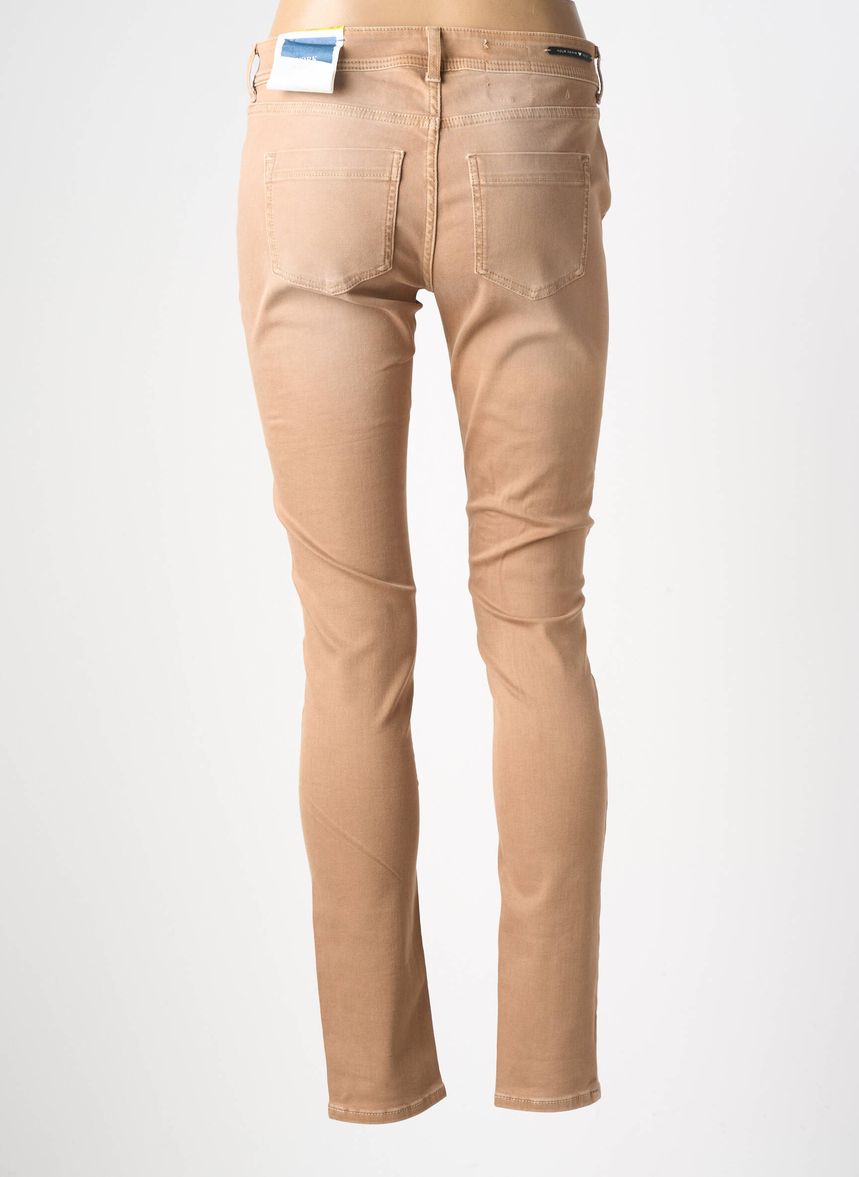 Pantalon slim elasticitate mărime normală maro STREET ONE femeie