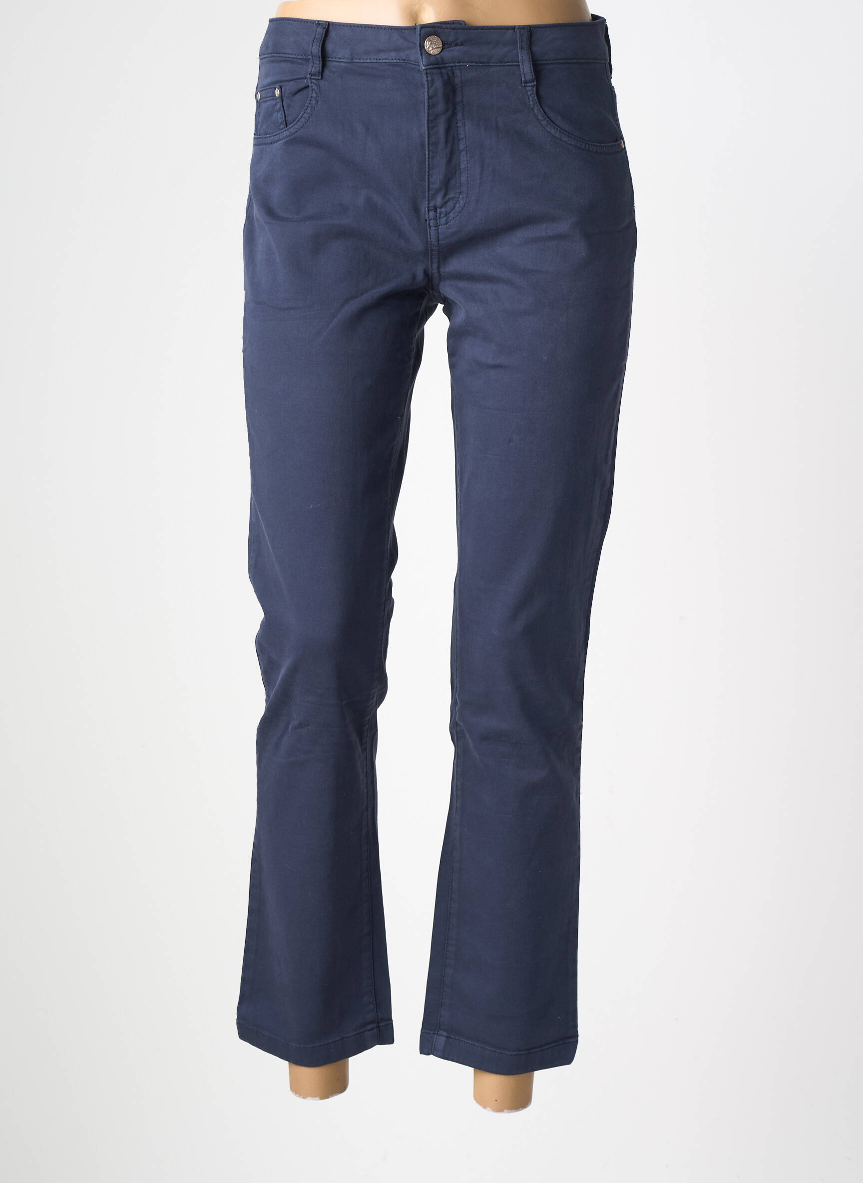 Pantalon 7/8 elasticitate mărime normală albastru LOLA ESPELETA femeie