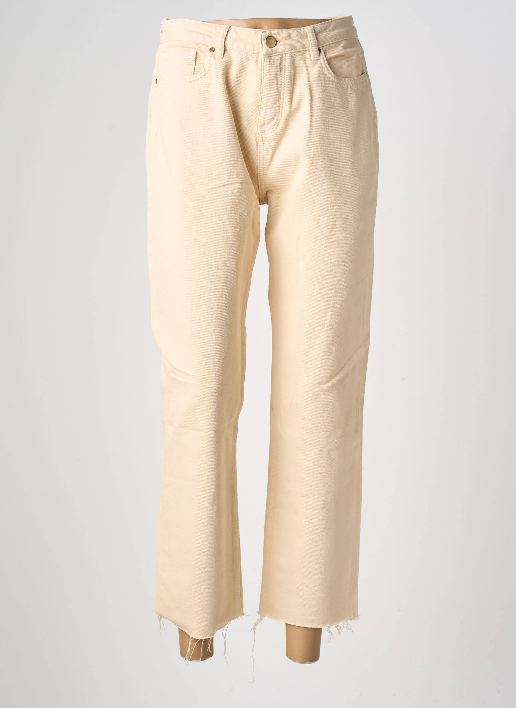 Pantalon 7/8 mărime normală mărime normală bej REIKO femeie