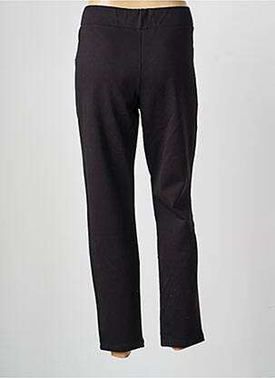 Pantalon slim talie elastică mărime normală negru KITANA femeie