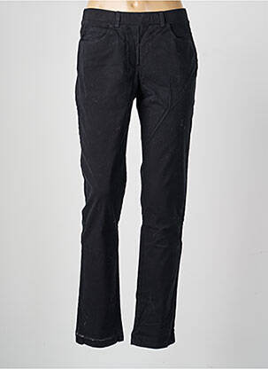 Pantalon slim talie elastică mărime normală negru QUATTRO femeie
