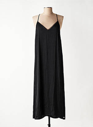 Rochie midi croială fluidă bretele subțiri negru LPB LES PETITES BOMBES  femeie