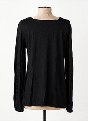Tricou mâneci lungi mâneci lungi negru AKELA KEY femeie